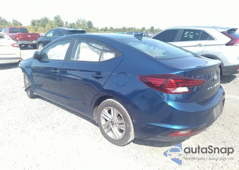 2020 Hyundai Elantra Sel z USA, uszkodzony, nr VIN 5NPD84LF0LH567950